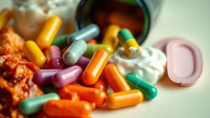 Probiotice și alimente fermentate pentru sănătatea intestinală.