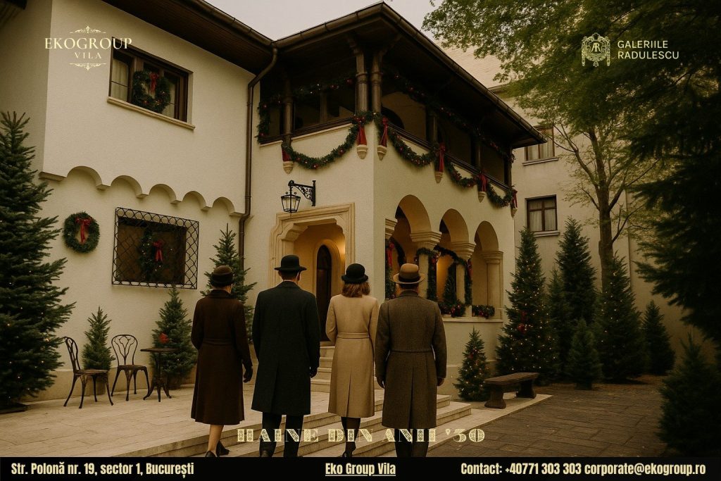 Haine de Crăciun din epoca interbelică, readuse la viață într-o expoziție unică la Eko Group Vila